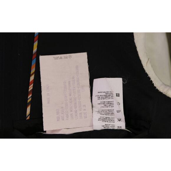 Paul Smith The Westbourne Black Textured Tonestripe 3-Btn Slim Fit Wool Suit 38R - Picture 9 of 12